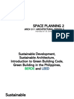 ARCH 311 DES5 Sustainable Development Sustainable Architecture