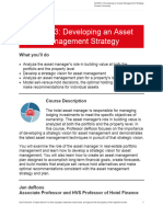 Developing An Asset Management Strategy