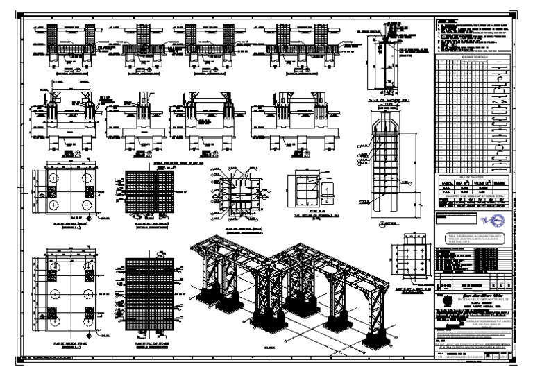 28449789-Glin153-72-C-D-A0-010 Rev A Pipe Rack G A Train 1-SHT 2 | PDF ...