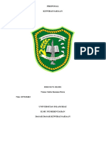 Proposal Usaha Tempe Indra Kesuma Dewa