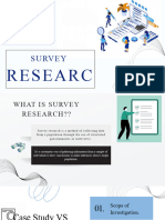Survey Research.