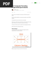Stirrups Hook Length Calculation Guide | PDF | Geometry
