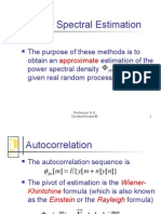 2-FFT-Based Power Spectrum Estimation