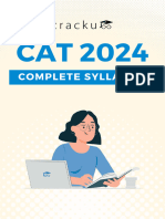 Latest CAT 2024 Syllabus