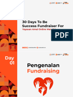 (DAY 01) 30 Days TO Be Success Fundraiser For Yayasan Amal Online Mandiri