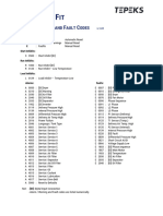 Eng - Warning, Alarm, Fault Codes