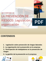 Fol 2 La Prevención de Riesgos Legislación y Organización