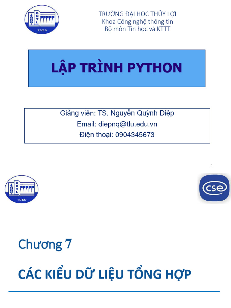 D Chuong7 List Tuple Range | PDF