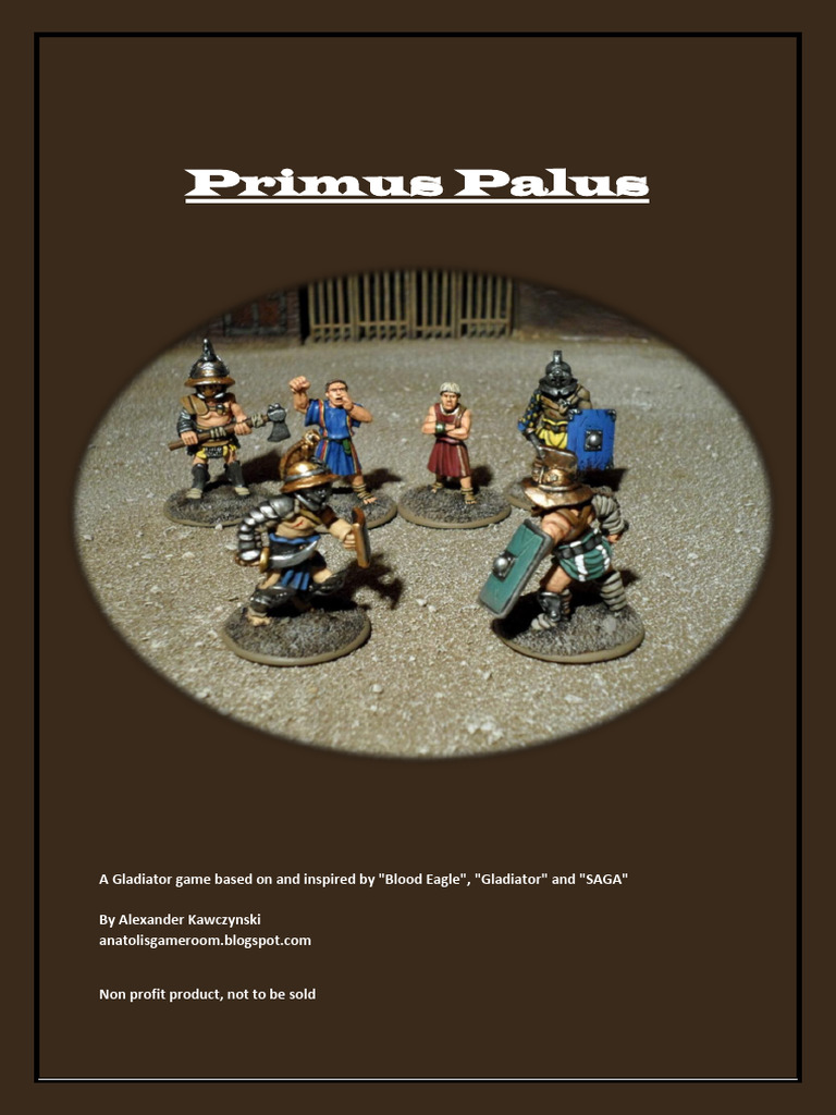 Primus Palus Gladiator Game Guide | PDF | Gladiator | Spear