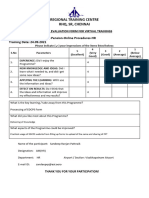 Feedback Form - RTC RHQ SR - ON LINE - MODIFIED