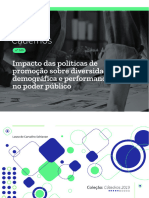 Caderno - Impacto Das Políticas de Promoção Sobre Diversidade Demográfica e Performance No Poder Público - Completo