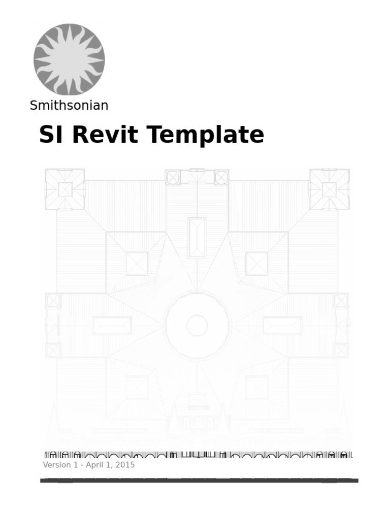 SI Revit Template Users Guide 29may15 1 | PDF | Autodesk Revit ...