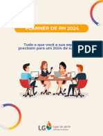 PLANNER MARATONA DE PLANEJAMENTO DE RH 2024 Editavel