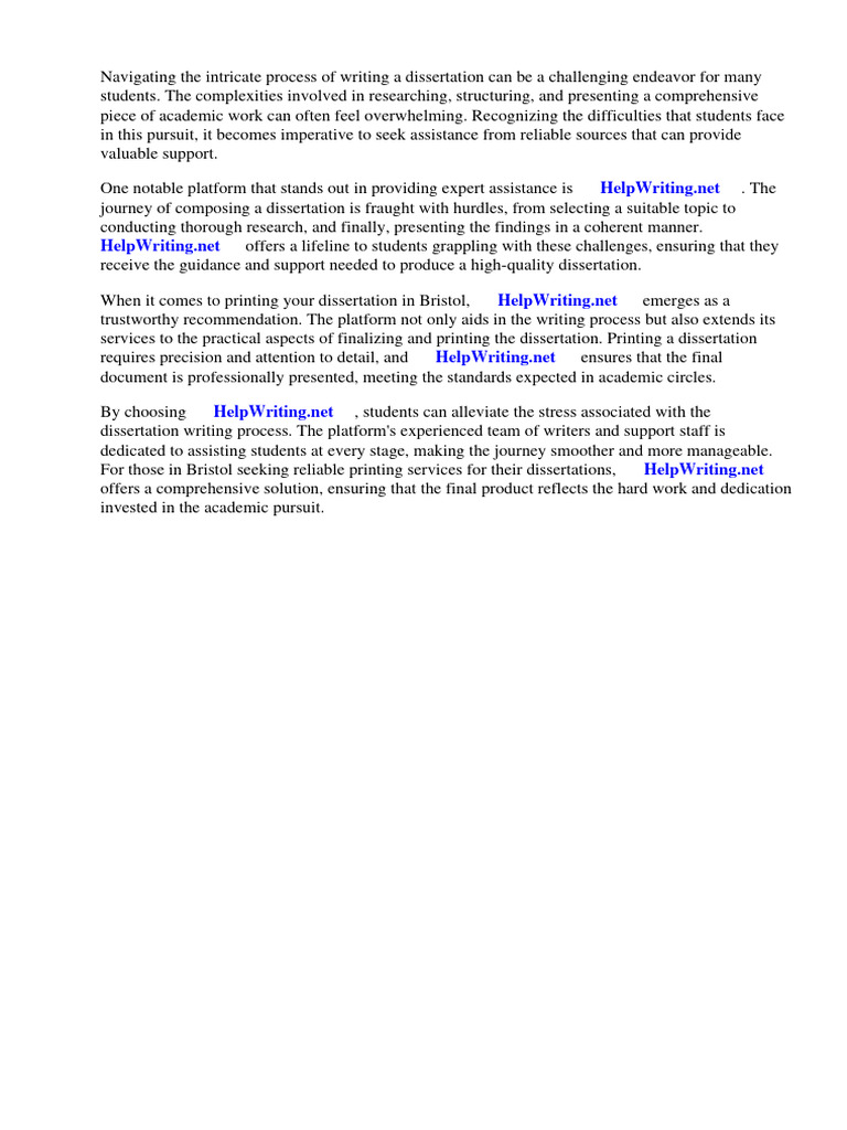 Dissertation Writing & Printing in Bristol | PDF | Books | Bookbinding