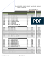 Lista Precios Ecuacable - Filiales Junio 2022