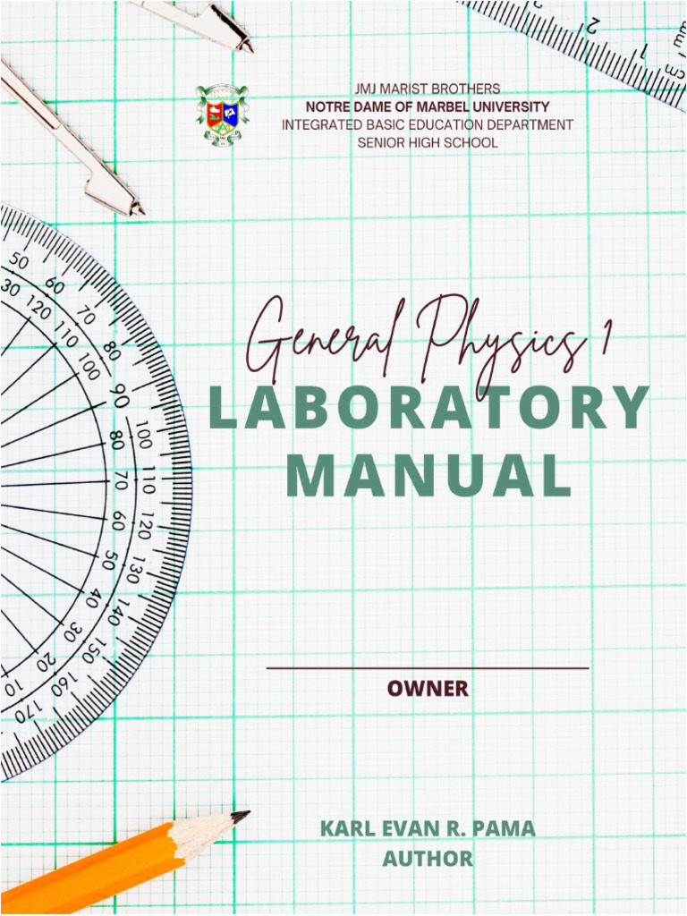 General Physics 1 Laboratory Manual | PDF | Planets | Velocity