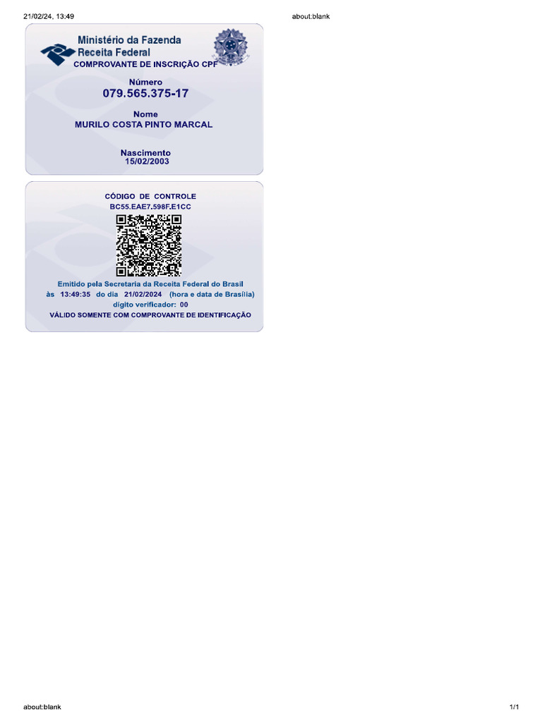 CPF | PDF