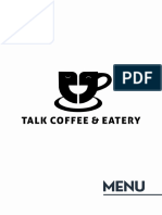 Menu Talk Coffee