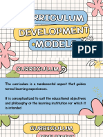 Curriculum Development Models