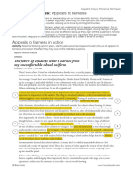 Argument Analysis-Appeals-To-Fairness