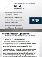 P2 - Penelitian Operasional I