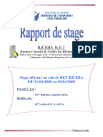 RICEBA Rapport