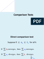 5th Lesson Comparison Tests
