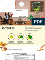 Lesson 11 Isotopes and Intro To Periodic Table