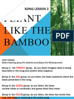Pliant Like The Bamboo