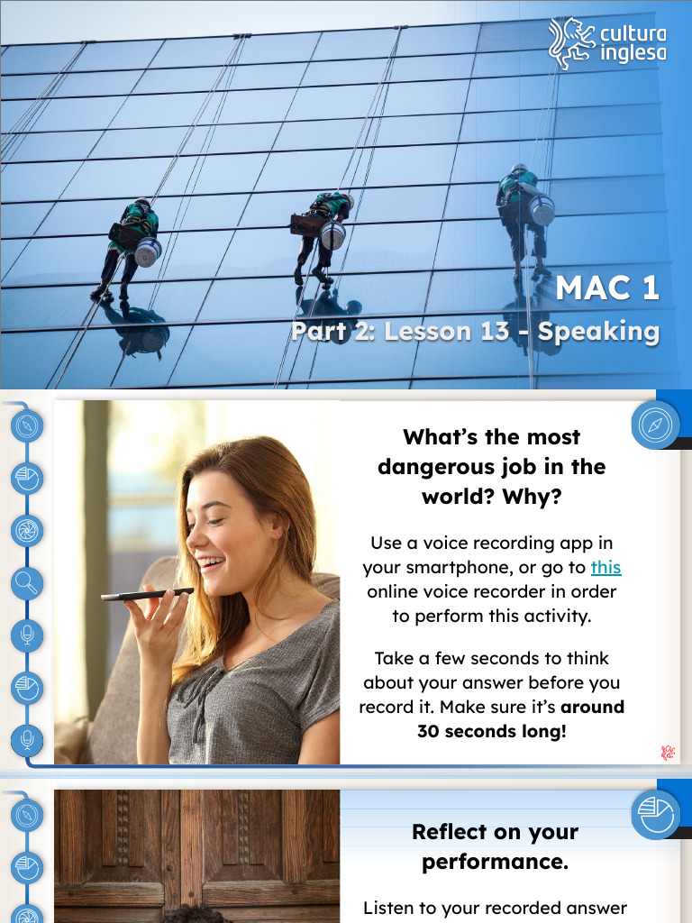 MAC1 L - 13 - Speaking | PDF