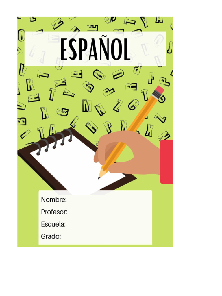 Caratula de Español | PDF