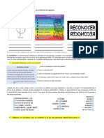 Ejercicio Español ACROSTICO