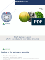 FCH30806 - Phenolics - Lecture 2 - 2024