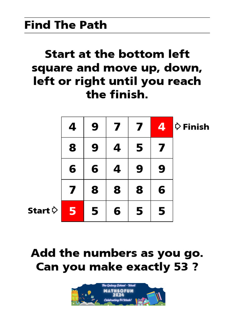 30 Maths Starters Pdf