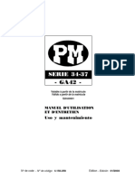Manual de Operacion y Mantenimiento Grua PM - Serie 34
