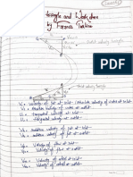 Velocity traingle of francis turbine