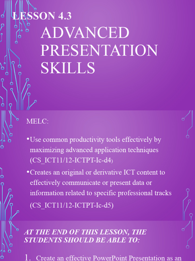 Advanced PowerPoint Presentation Skills | PDF | Hyperlink | Microsoft ...