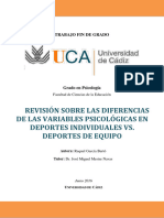 Deporte Equipo vs. Individual