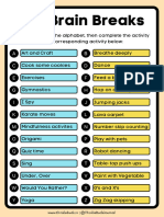 Brain Break Game