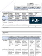 Official MATATAG Weekly Lesson Log Format | PDF | Learning | Curriculum