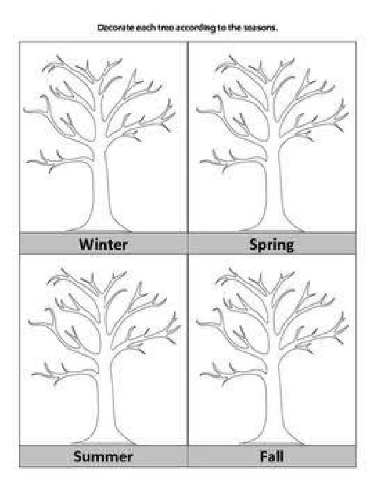 four seasons decorate the tree | PDF