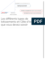 Les Différents Types de Lotissements en Côte D'ivoire - Ce Que Vous Devez Savoir - ZenAPI