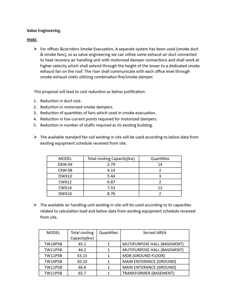 Cfr Value Engineering
