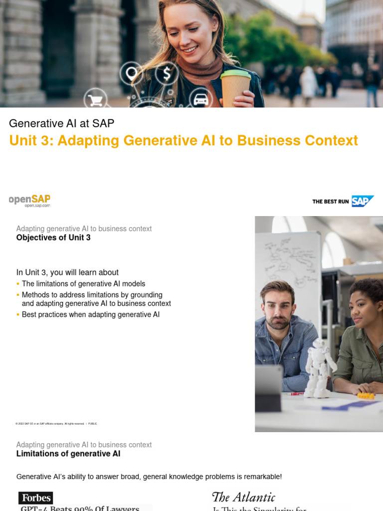 Adapting Generative AI for Business Use | PDF | Artificial Intelligence ...