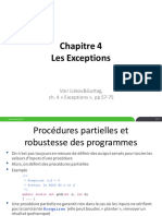 Chapitre4 Exceptions