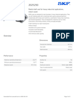 SKF 2025250 Specification