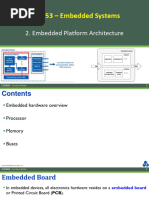 CO3053 - Lecture 2 - Embedded Platform Architecture