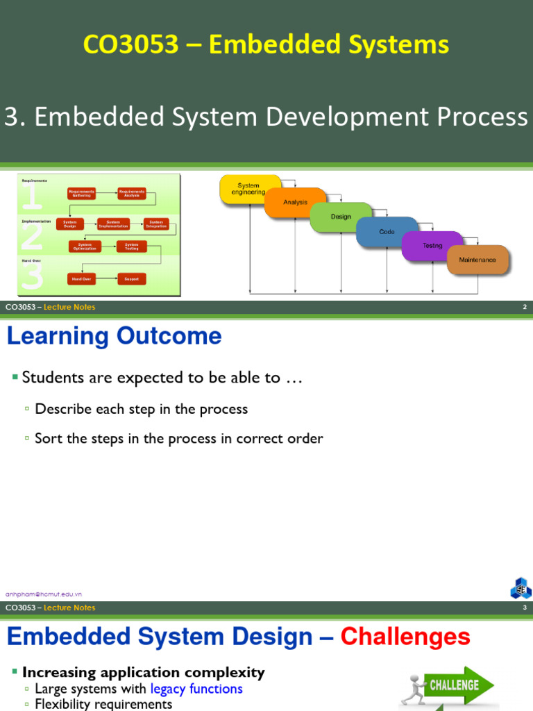 Embedded Systems Development Process | PDF | Embedded System | System