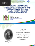 7.waste Water Sampling Procedure and Approved Method For Laboratory Protocols - October 2021