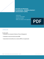 Gestión de Procesos de Negocios - Business Proyect Management (BPM)